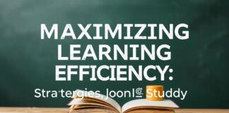 Maximizing Learning Efficiency: Strategies for Effective Study Maximizing Learning Efficiency: Strategies for Effective Study