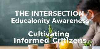 The Intersection of Education and Community Awareness: Fostering Informed Citizens The Intersection of Education and Community Awareness: Cultivating Informed Citizens