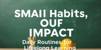Small Habits, Big Impact: Daily Routines for Lifelong Learning Small Habits, Big Impact: Daily Routines for Lifelong Learning