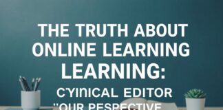 The Truth About Online Learning: A Jaded Editor’s Take The Truth About Online Learning: A Cynical Editor's Perspective