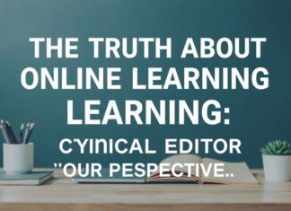 The Truth About Online Learning: A Jaded Editor’s Take The Truth About Online Learning: A Cynical Editor's Perspective