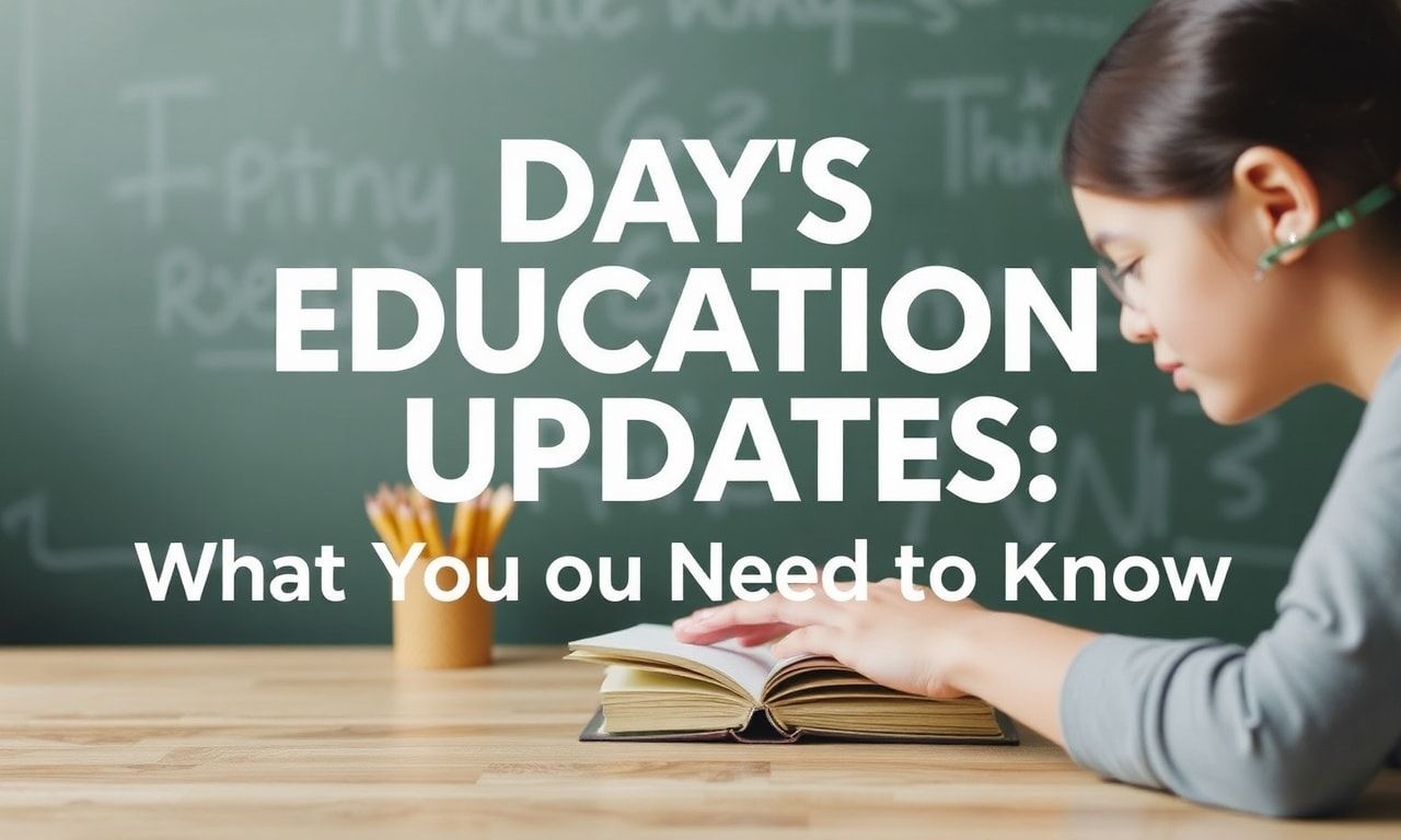 featured-today-s-education-updates-what-you-need-to-know Today's Education Updates: What You Need to Know