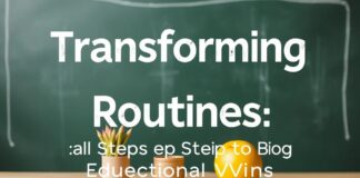 Transforming Routines: Small Steps to Big Educational Wins Transforming Routines: Small Steps to Big Educational Wins